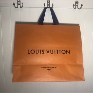 Auth Louis Vuitton Large Shopping Bag Brand New